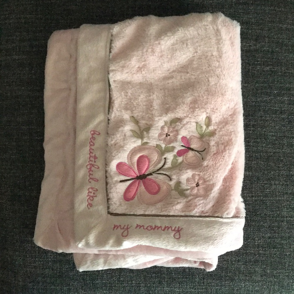 Baby girl blanket